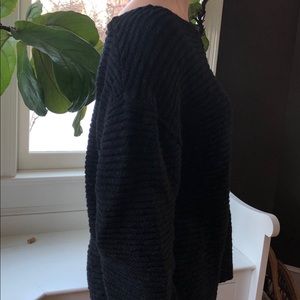 Free People Black Tunic Sweater